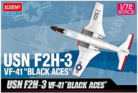 academy f2h model aircraft