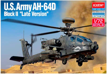 academy us army ah60 apache model kit