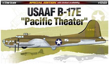 academy b17e model aircraft