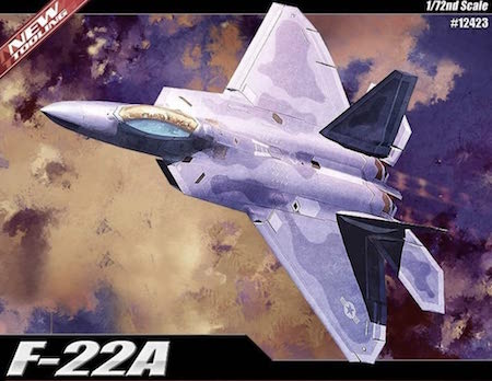 academy f22a raptor jet model kit