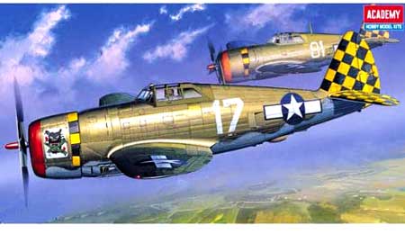 axcademy p47-d model aircraft