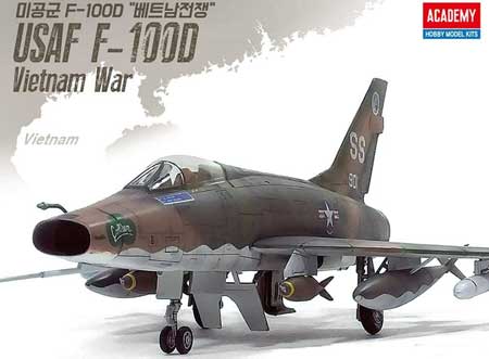 academy usaf f100 model kit