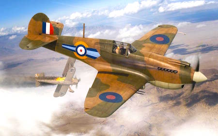 airfix raf curtiss tomahawk model kit