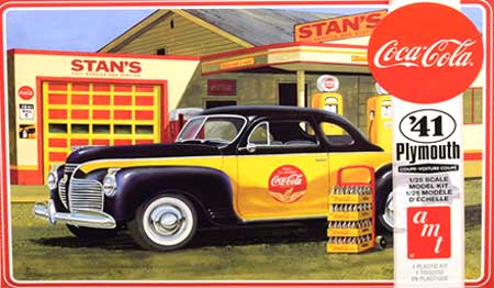 amt coke cola plymouth model