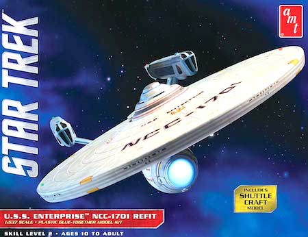 amt star trek uss enterprise model