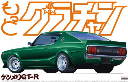 aoshima nissan gtr model