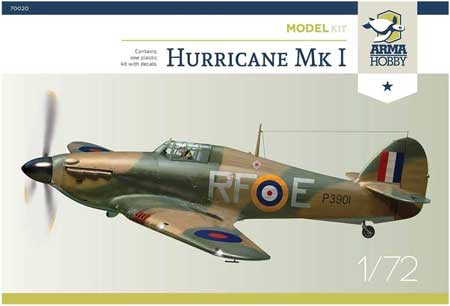 arma hurricane mki model aircraft