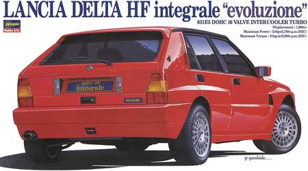 hasegawa lancia delta hf model