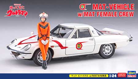 hasegawa mat vehicle with figure model
