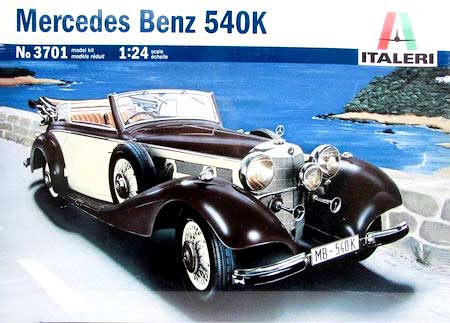 italeri mercedes 540k model