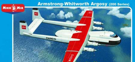 micro mir argosy model aircraft