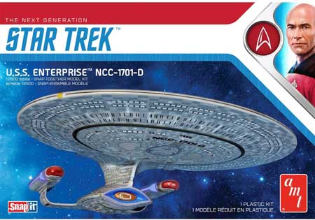 star trek polar lights uss enterprise d model