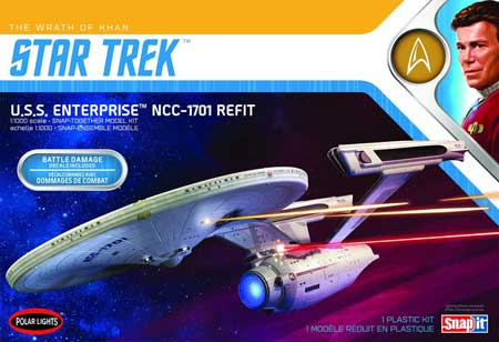 polar lights star trek uss enterprise khan model
