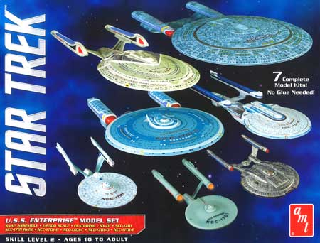 star trek polar lights set model