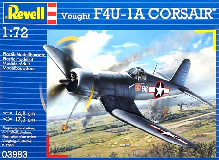 revell corsair model aircraft