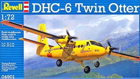 revell dh6 otter model aircraft