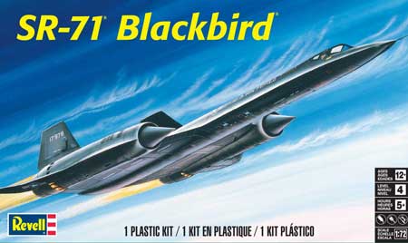 revell sr71 drone model aircraft
