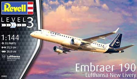 revell embraer 190 model aircraft