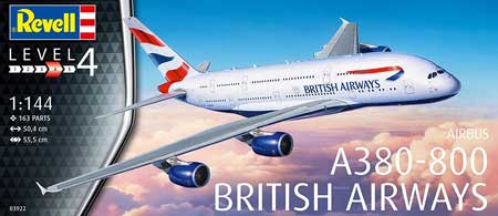 revell a380 model aircraft