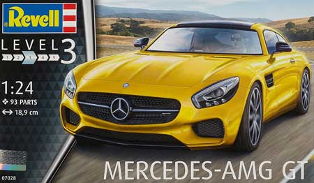 revell mercedes amg gt model car