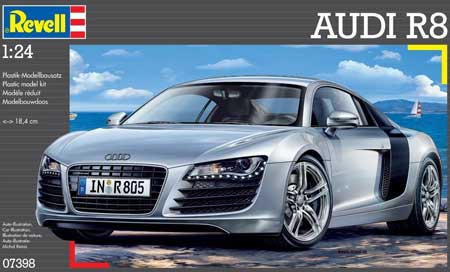 revell audi r8 model