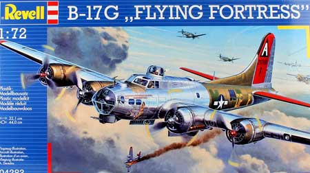 revell b17g bomber model aircraft