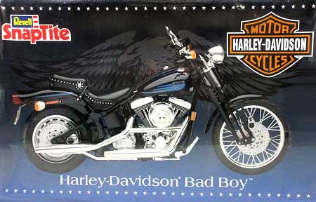 revell harley bad boy model