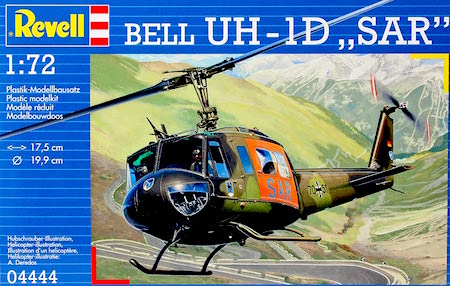 revell bell uh1d huey sar model kit