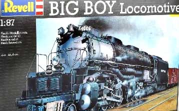revell big boy locomotive train model kit