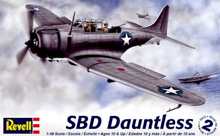 revell sbd dauntless model kit