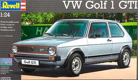revell vw gold gti model