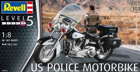 revell harley davidson police model
