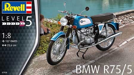 revell bmw r75 model
