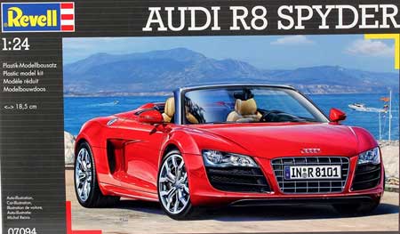 revell audi r8 model