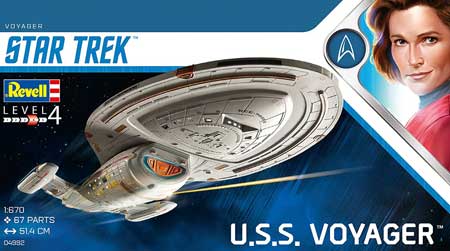 revell star trek uss voyager model