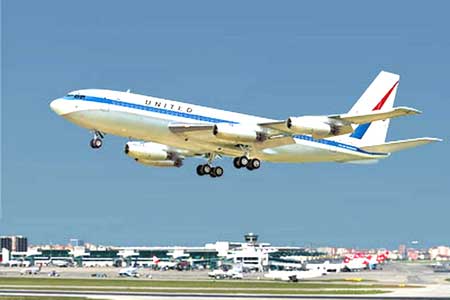 roden boeing 727 model aircraft