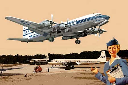 roden dc7 model aircraft