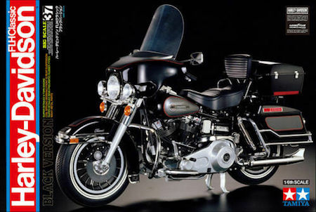 tamiya models harley davidson flh classic kit