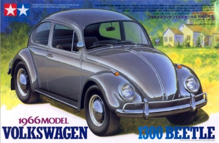 tamiya vw bug model car
