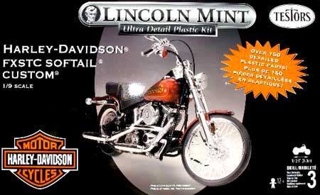 testors harley softail model