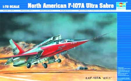 trumpeter f107 model aircraft