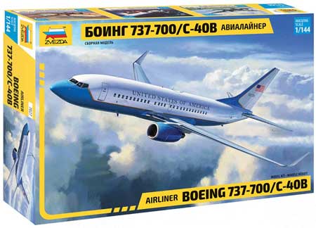 zvezda 737 model aircraft
