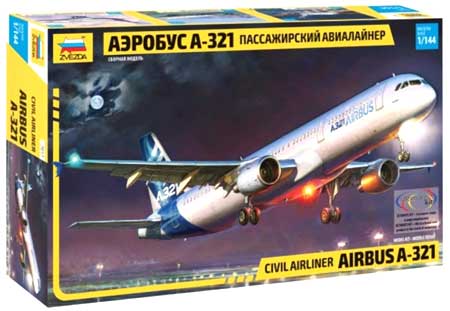 zvezda a321 model aircraft