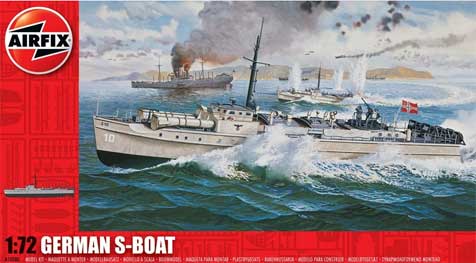 airfix german s-boat model kit