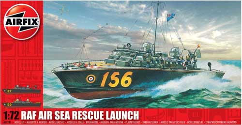 airfix raf air sea rescue launch boat model kit