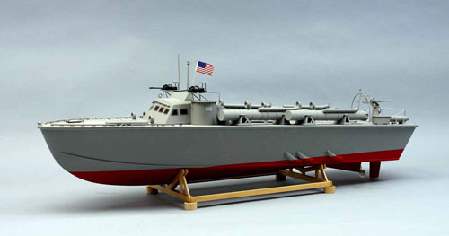 dumas pt212 higgins pt boat model rc kit