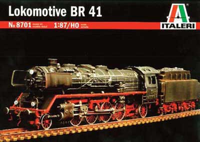 italeri br41 locomotive trains model kits