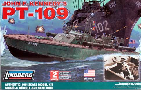 Lindberg PT109 boat model kit