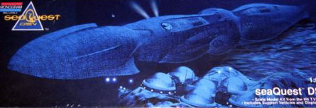monogram seaquest deep ocean submarine model