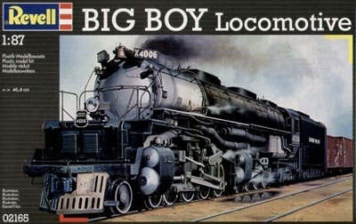 revell big boy train locomotive model kits